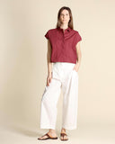 Camicia in popeline di cotone