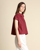 Chemise en popeline de coton