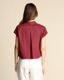 Chemise en popeline de coton