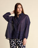 Camicia in mussola di cotone