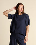 Blusa in lino