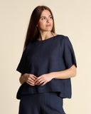 Blusa in lino