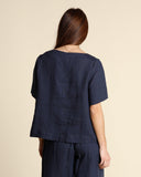 Blusa in lino