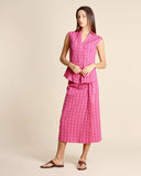 Camicia  check in cotone