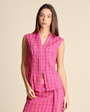 Camicia  check in cotone