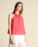 Top in mussola di cotone