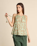 Top in mussola di cotone