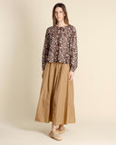 Blusa in mussola di cotone