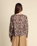 Blusa in mussola di cotone