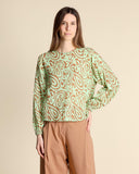 Blusa in mussola di cotone