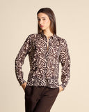 Camicia in mussola di cotone