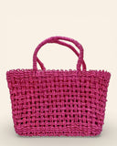 Borsa shopper in sisal