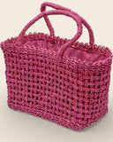 Borsa shopper in sisal