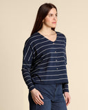 Cardigan in jersey di cotone