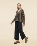 Cardigan in jersey di misto cotone