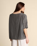 Blusa in seta