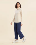 Maglia in jersey di misto cotone