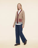 Cardigan in misto alpaca