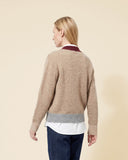 Cardigan in misto alpaca