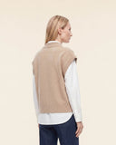 Gilet in lana e cashmere