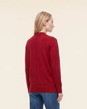 Cardigan in lana merinos extrafine