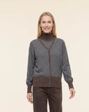 Cardigan in lana merinos ultrafine