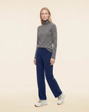 Pantaloni in misto lana merinos
