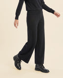 Pantaloni in misto lana merinos