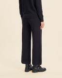Pantaloni in misto lana merinos