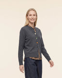 Cardigan in lana merinos extrafine