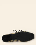 Ballerine in pelle intrecciata