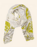 Stola in cotone e lino