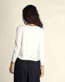 Maglia con micro borchie