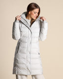 Piumino con cappuccio