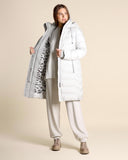 Piumino con cappuccio