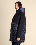 Cappotto imbottito con cappuccio