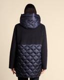 Cappotto imbottito con cappuccio