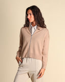 Cardigan con zip