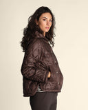 Piumino con cappuccio