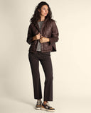 Piumino con cappuccio