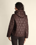 Piumino con cappuccio