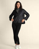 Piumino con cappuccio