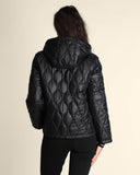 Piumino con cappuccio