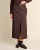 Gonna midi con spacchi