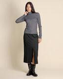 Gonna midi con spacchi