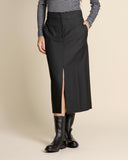 Gonna midi con spacchi