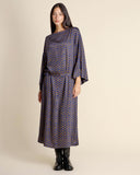 Abito in twill di viscosa