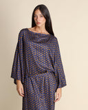 Abito in twill di viscosa