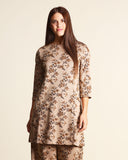 Abito jacquard in jersey