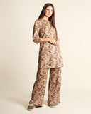 Abito jacquard in jersey